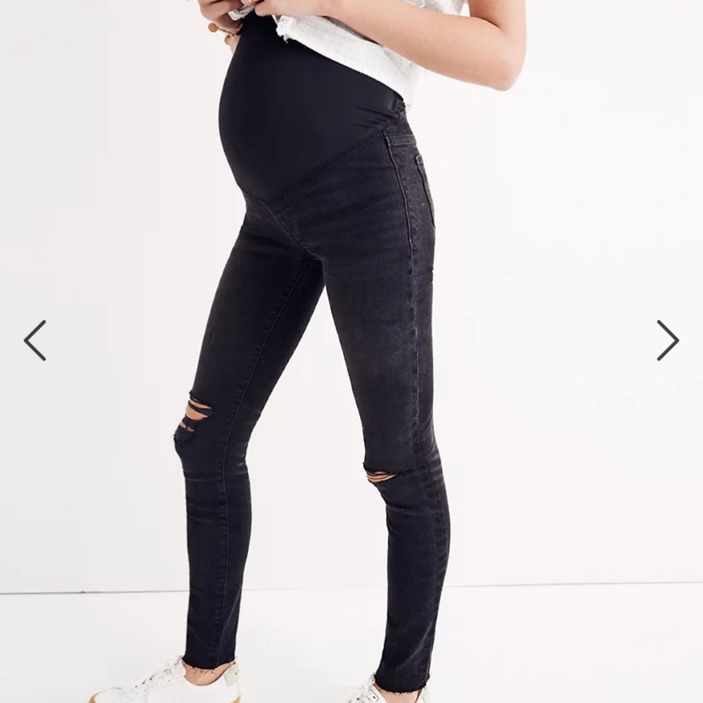 EUC Madewell Maternity Over the Belly Skinny Jean